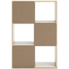 image:imageSignature Design by Ashley 4 Cube Storage Organizer White BookshelfWhite