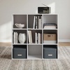 image:imageSignature Design by Ashley 4 Cube Storage Organizer White BookshelfWhite