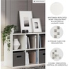 image:imageSignature Design by Ashley 4 Cube Storage Organizer White BookshelfWhite