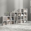 image:imageSignature Design by Ashley 4 Cube Storage Organizer White BookshelfWhitewash