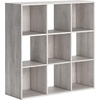 image:imageSignature Design by Ashley 4 Cube Storage Organizer White BookshelfWhitewash