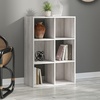 image:imageSignature Design by Ashley 4 Cube Storage Organizer White BookshelfWhitewash