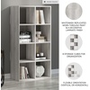 image:imageSignature Design by Ashley 4 Cube Storage Organizer White BookshelfWhitewash