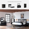 image:imageSignature Design by Ashley 6Drawer Black Dresser with Mirror for BedroomBlack