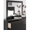 image:imageSignature Design by Ashley 6Drawer Black Dresser with Mirror for BedroomBlack