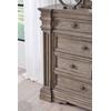 image:imageSignature Design by Ashley 6Drawer Black Dresser with Mirror for BedroomLight Grayish Brown