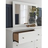 image:imageSignature Design by Ashley 6Drawer Black Dresser with Mirror for BedroomWhite
