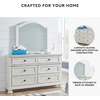 image:imageSignature Design by Ashley 6Drawer Black Dresser with Mirror for BedroomWhitewash