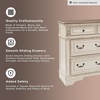 image:imageSignature Design by Ashley 7 Drawer Dresser for Bedroom TwoTone WhiteCream