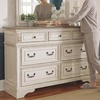 image:imageSignature Design by Ashley 7 Drawer Dresser for Bedroom TwoTone WhiteCream