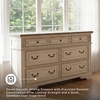 image:imageSignature Design by Ashley 7 Drawer Dresser for Bedroom TwoTone WhiteCream