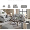 image:imageSignature Design by Ashley Adlai Modern Sofa Sleeper with Removable Seat Cushions and BiFold Memory Foam Mattress Queen Light GraySofa