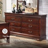 image:imageSignature Design by Ashley Alisdair 6 Drawer Bedroom Dresser Dark Brown6 Drawer Dresser