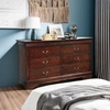 image:imageSignature Design by Ashley Alisdair 6 Drawer Bedroom Dresser Dark Brown6 Drawer Dresser