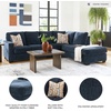 image:imageSignature Design by Ashley Aviemore 85in Queen Sleeper Sofa StoneInk
