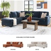 image:imageSignature Design by Ashley Aviemore 85in Queen Sleeper Sofa StoneInk