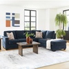 image:imageSignature Design by Ashley Aviemore 85in Queen Sleeper Sofa StoneInk