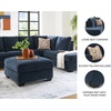 image:imageSignature Design by Ashley Aviemore 85in Queen Sleeper Sofa StoneInk