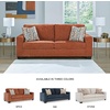 image:imageSignature Design by Ashley Aviemore 85in Queen Sleeper Sofa StoneSpice