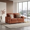 image:imageSignature Design by Ashley Aviemore 85in Queen Sleeper Sofa StoneSpice