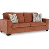image:imageSignature Design by Ashley Aviemore 85in Queen Sleeper Sofa StoneSpice