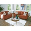image:imageSignature Design by Ashley Aviemore 85in Queen Sleeper Sofa StoneSpice