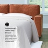 image:imageSignature Design by Ashley Aviemore 85in Queen Sleeper Sofa StoneSpice