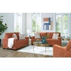 image:imageSignature Design by Ashley Aviemore 85in Queen Sleeper Sofa StoneSpice