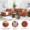 image:imageSignature Design by Ashley Aviemore 85in Queen Sleeper Sofa StoneSpice