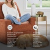 image:imageSignature Design by Ashley Aviemore 85in Queen Sleeper Sofa StoneSpice