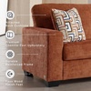 image:imageSignature Design by Ashley Aviemore 85in Queen Sleeper Sofa StoneSpice
