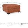 image:imageSignature Design by Ashley Aviemore 85in Queen Sleeper Sofa StoneSpice