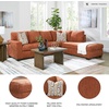 image:imageSignature Design by Ashley Aviemore 85in Queen Sleeper Sofa StoneSpice