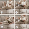 image:imageSignature Design by Ashley Aviemore 85in Queen Sleeper Sofa StoneStone
