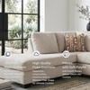 image:imageSignature Design by Ashley Aviemore 85in Queen Sleeper Sofa StoneStone