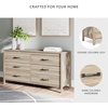 image:imageSignature Design by Ashley Battelle 6 Drawer Bedroom Dresser Light OakNatural