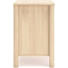 image:imageSignature Design by Ashley Bedside Table Nightstand Scalloped 2 DrawersBeige