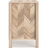 image:imageSignature Design by Ashley Bedside Table Nightstand Scalloped 2 DrawersNatural