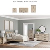 image:imageSignature Design by Ashley Bedside Table Nightstand Scalloped 2 DrawersNatural