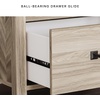 image:imageSignature Design by Ashley Bedside Table Nightstand Scalloped 2 DrawersNatural