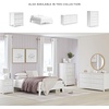 image:imageSignature Design by Ashley Bedside Table Nightstand Scalloped 2 DrawersWhite