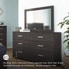 image:imageSignature Design by Ashley Belachime 2 Drawer Black Nightstand CharcoalBlack