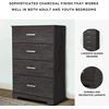 image:imageSignature Design by Ashley Belachime 2 Drawer Black Nightstand CharcoalBlack