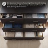 image:imageSignature Design by Ashley Belachime 2 Drawer Black Nightstand CharcoalBlack