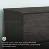 image:imageSignature Design by Ashley Belachime 2 Drawer Black Nightstand CharcoalBlack