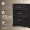 image:imageSignature Design by Ashley Belachime 2 Drawer Black Nightstand CharcoalBlack