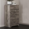 image:imageSignature Design by Ashley Belachime 2 Drawer Black Nightstand CharcoalGrayish Brown