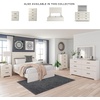 image:imageSignature Design by Ashley Belachime 2 Drawer Black Nightstand CharcoalWhite
