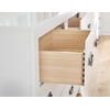 image:imageSignature Design by Ashley Binterglen 6Drawer White Dresser Casual Contemporary Style Hardwood Solids and Okoume Veneer Bedroom Storage 57 W