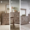 image:imageSignature Design by Ashley Blairhurst 10 Drawer Dresser Grayish Brown
